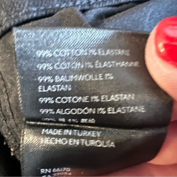 FREE PEOPLE We The Free High Rise Flare Denim Black Jeans Button Fly Size 29 - Picture 8 of 9